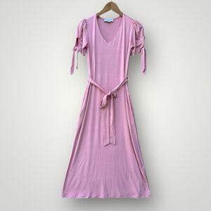 🎉5 for $45 🎉 Merrick White Dress Size XS Pink